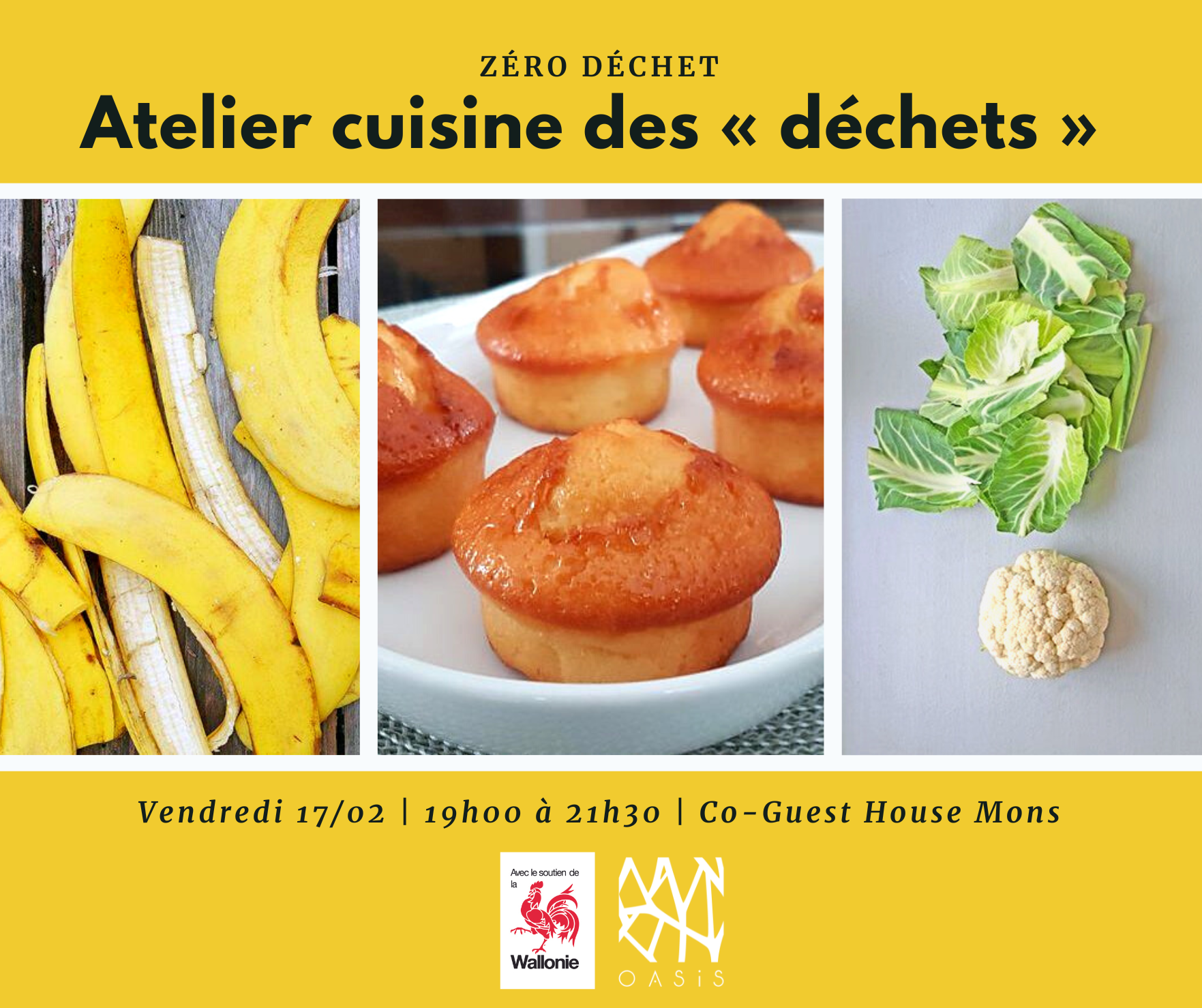 Atelier cuisine des "déchets"